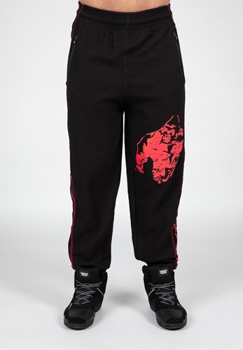 buffalo-old-school-workout-pants-black-red