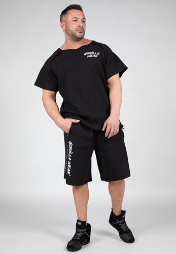 Gorilla Wear Augustine Old School Shorts - Zwart-3