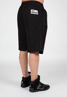 Gorilla Wear Augustine Old School Shorts - Zwart/Rood-2