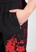 buffalo-old-school-workout-shorts-black-red