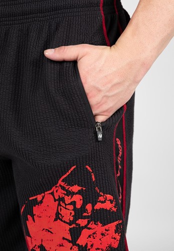 buffalo-old-school-workout-shorts-black-red