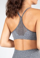 Gorilla Wear Quincy Seamless Sportbeha - Grijs-2