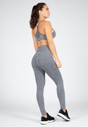 Gorilla Wear Quincy Seamless Sportbeha - Grijs-3