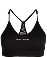 Gorilla Wear Quincy Seamless Sportbeha - Zwart
