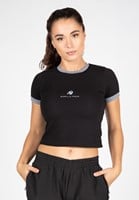Gorilla Wear New Orleans Cropped T-Shirt - Zwart - XS