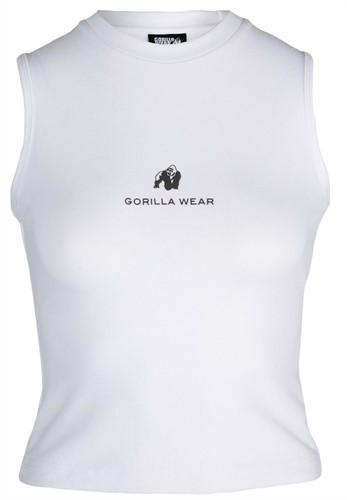 Livonia Crop Top Wit Front