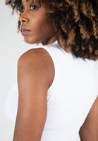 Livonia Crop Top Wit