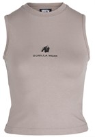 Livonia Crop Top Beige Front