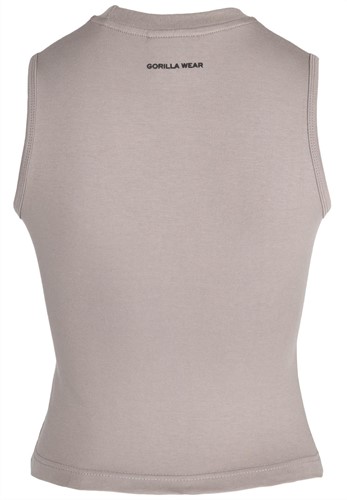 Livonia Crop Top Beige Back