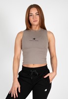Gorilla Wear Livonia Crop Top - Beige - XS