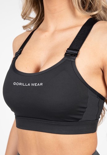 Gorilla Wear Monroe Sportbeha - Zwart