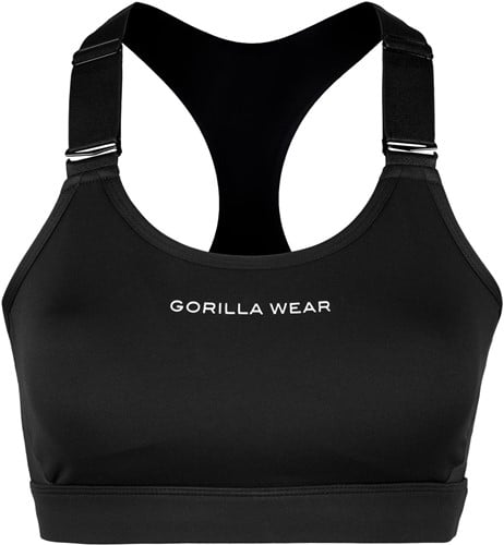 Gorilla Wear Monroe Sportbeha - Zwart