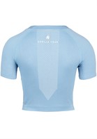 Gorilla Wear Selah Seamless Crop Top Lichtblauw