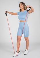 Gorilla Wear Selah Seamless Crop Top Lichtblauw