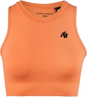 Gorilla Wear Olivia Seamless Crop Top - Perzik