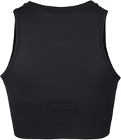 Gorilla Wear Olivia Seamless Crop Top - Zwart