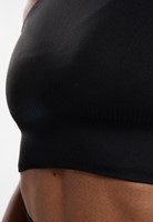Gorilla Wear Olivia Seamless Crop Top - Zwart