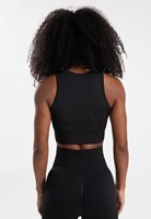 Gorilla Wear Olivia Seamless Crop Top - Zwart