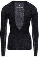 Gorilla Wear Selah Seamless Long Sleeve Zwart