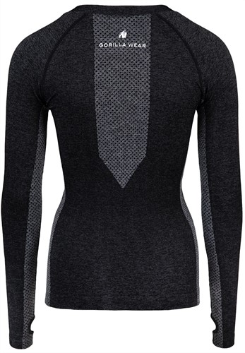 Gorilla Wear Selah Seamless Long Sleeve Zwart