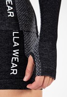 Gorilla Wear Selah Seamless Long Sleeve Zwart