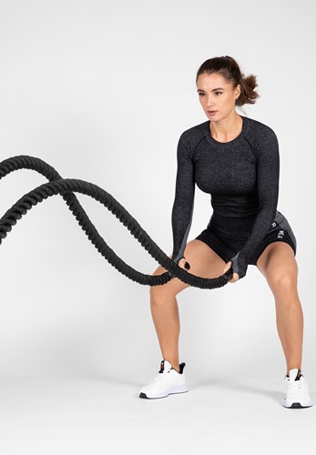 Gorilla Wear Selah Seamless Long Sleeve Zwart