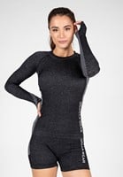 Gorilla Wear Selah Seamless Long Sleeve - Zwart