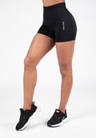 Gorilla Wear Quincy Seamless Shorts - Zwart - XS/S