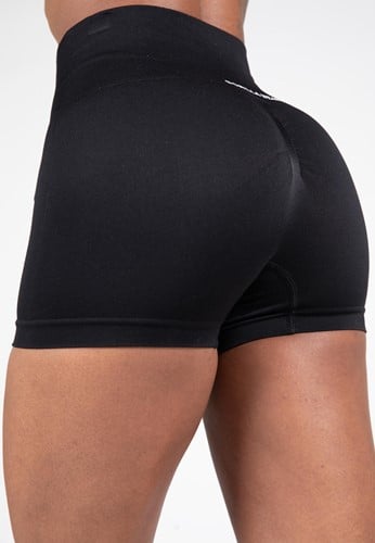 Gorilla Wear Quincy Seamless Shorts - Zwart-3