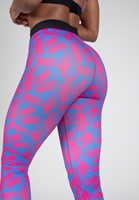 Gorilla Wear Colby Legging - Blauw/Roze-3
