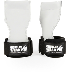 Gorilla Wear Lifting Grips - Zwart/Wit