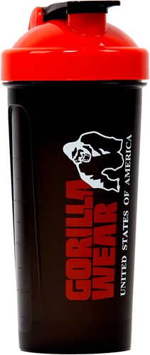 Gorilla Wear Shaker XXL - Zwart/Rood