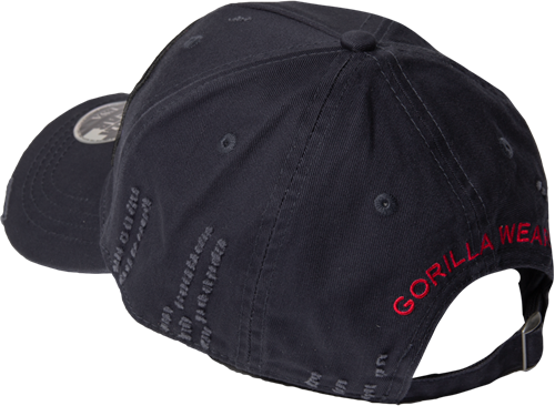 Gorilla Wear Harrison Pet - Zwart/Rood-2