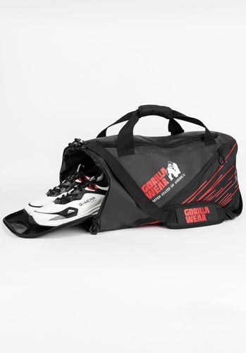 Gorilla Wear Ohio Gym Bag - Sporttas - Zwart/Rood