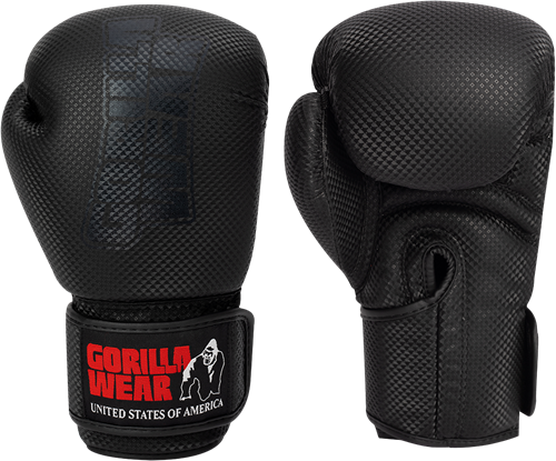 Gorilla Wear Montello Bokshandschoenen - Zwart-2