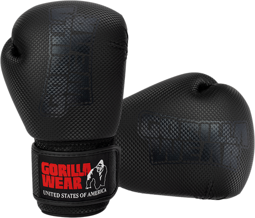 Gorilla Wear Montello Bokshandschoenen - Zwart-3