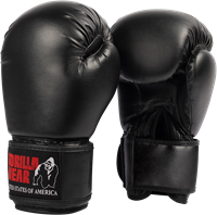 Gorilla Wear Mosby Bokshandschoenen - Zwart - 12 oz