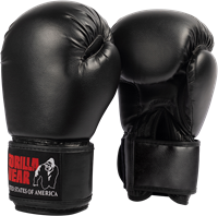 Gorilla Wear Mosby Bokshandschoenen - Zwart - 18 oz