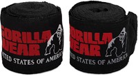 Gorilla Wear Boksbandages - Zwart - 3 m