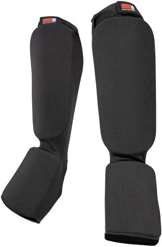 Gorilla Wear Jefferson Scheenbeschermers - Zwart