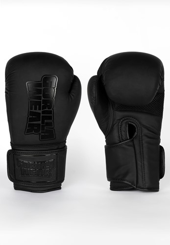 Gorilla Wear Kodiak Bokshandschoenen - Zwart-3