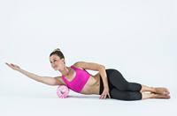 Blackroll med foam roller roze model 1
