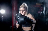 Gorilla Wear Montello Bokshandschoenen - Zwart