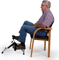 VirtuFit V2 opklapbare stoelfiets gebruik 2