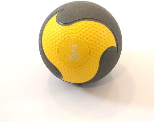 Muscle Power Rubber Medicijnbal - 2 kg