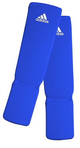 Adidas Elastische Scheenbeschermer - Blauw