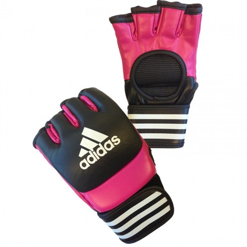 Adidas Ultimate MMA Handschoenen - Zwart/Roze