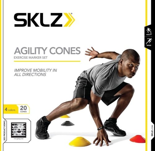 SKLZ Agility Cones - Pionnen - 5 cm - 20 Stuks-3