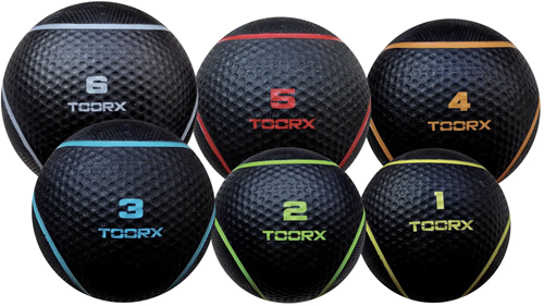 Toorx Fitness Medicine Ball - Zwart/Grijs - 6 kg-2