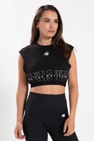 Gorilla Wear Albion Oversized Crop Top - Zwart